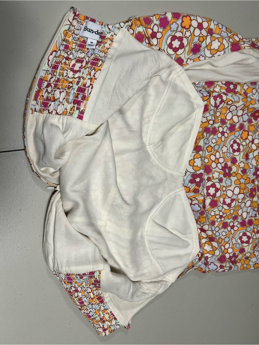 Aritzia SUNDEH Viola Floral Midi Dress with Slit - Picture 8 of 13